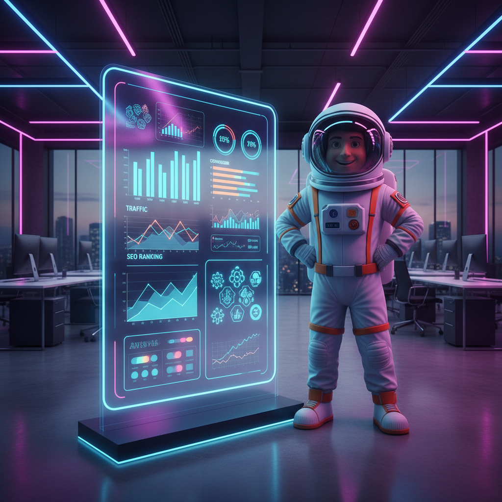 Bozbay Ajans astronot maskot ile dijital pazarlama stratejileri 2026